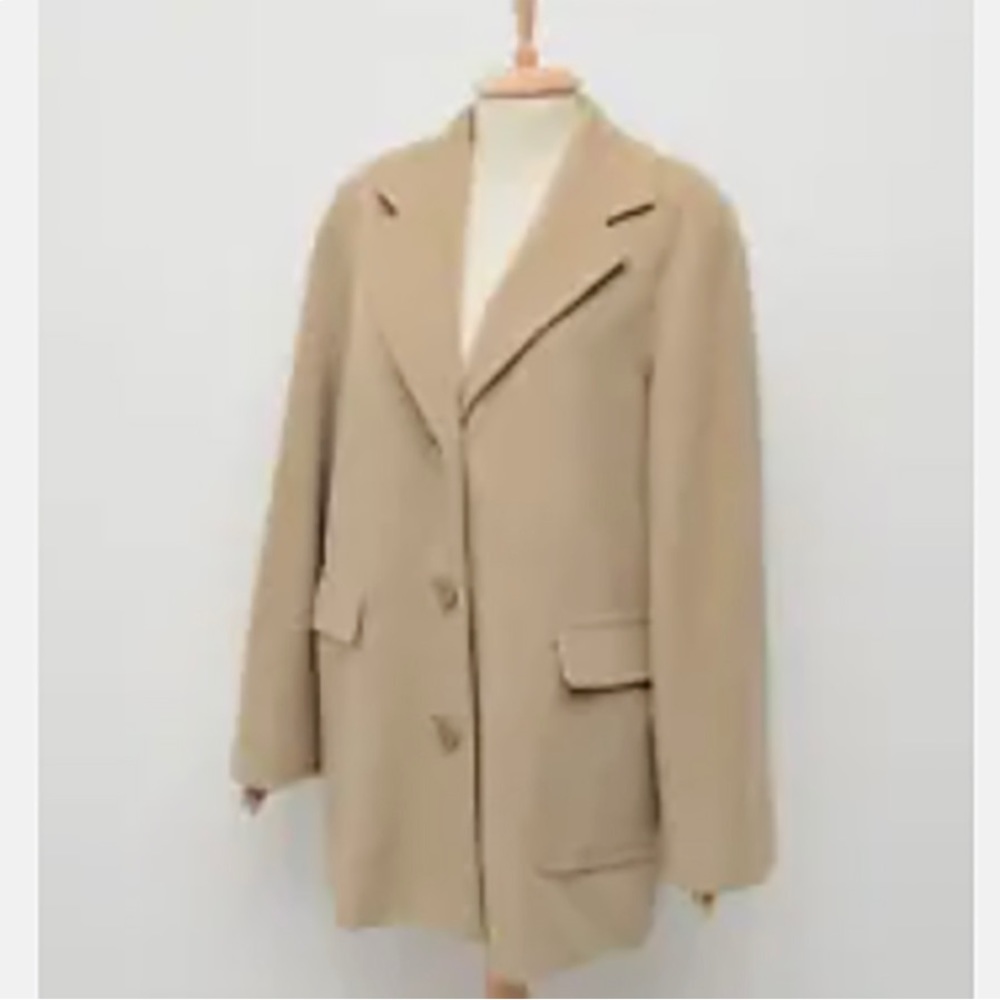Max Mara Vintage Wool/Cashmere Coat US8, FR40, UK10
